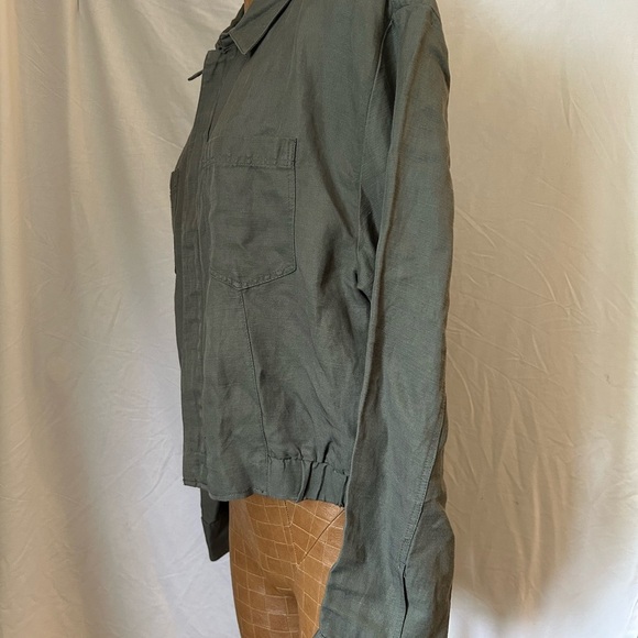 Cynthia Rowley Women's Olive Green Jacket - Picture 8 of 13